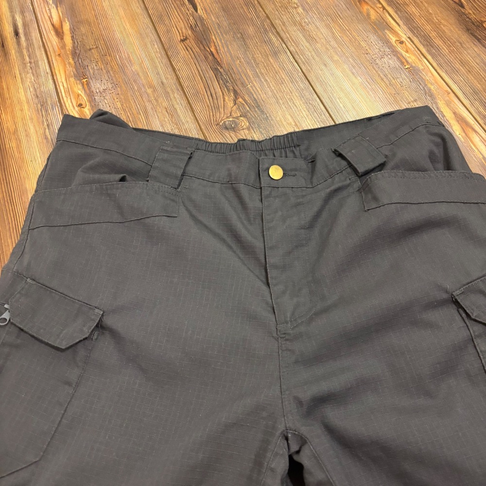 Riconine Tactical Cargo Pants Men's Sz Large Gray Ripstop Combat Work 36x30 - Picture 3 of 7